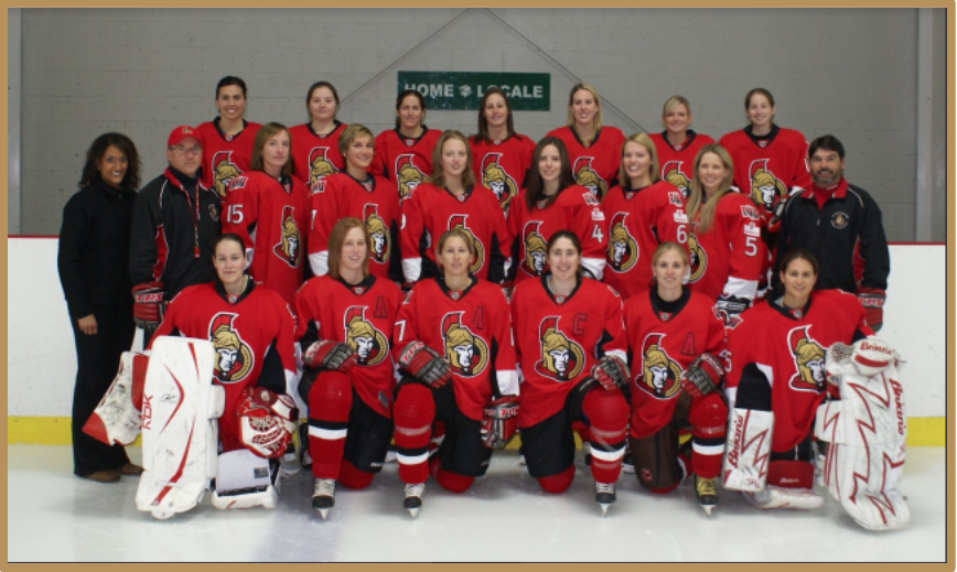 Ottawa Lady Sens Hockey : Website By RAMP InterActive